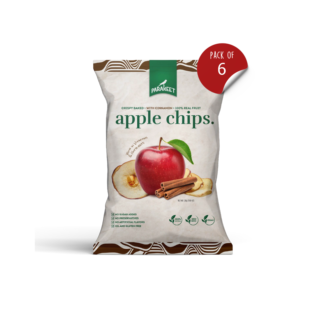 Parakeet Cinnamon Red Apple Chips