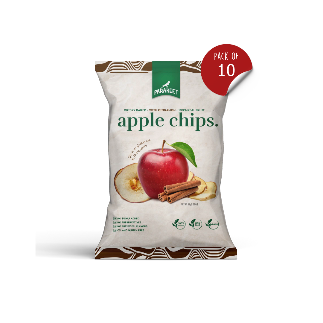 Parakeet Cinnamon Red Apple Chips